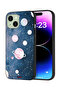Apple iPhone 15 Protective Case Cover Space Art