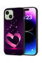 Apple iPhone 15 Protective Case Cover Heart Art