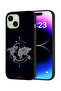 Apple iPhone 15 Protective Case Cover Compass Art
