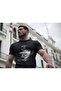 Rossi Age Is Not a Number Printed Short Sleeve Black Motorcyclist Tshirt