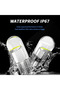 White 10pcs Car LED T10 W5W Canbus Glass COB Reading Dome Lamp Marker Wedge License PlateLight Bulb - 7