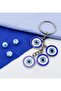 Evil Eye Beaded Keychain, Gift Evil Eye Bag Ornament - 2