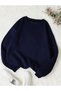 Unisex Women/Men Solid Color Oversize Crew Neck Cotton Sweatshirt