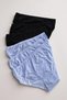 6 Pack Solid Color Teen Girls Briefs (Size S/M for Ages 13-18)