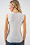 Women's Sleeveless Body 4347 - Ecru - 6