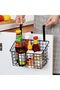Over Cabinet Door Organizer, Steel Wire Kitchen Cabinet Organizer Holder for Cutting Boards Wall Doo - 2