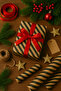 Kraft Black Cheater Line Wrapping Paper 10 Pieces 70X100Cm Gift Packaging Gift Paper - 4