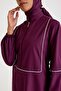 Piping Swimsuit Plum - 6