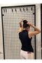 Stand Collar Tank Top - 3