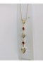 Y Necklace Heart Detail Steel Necklace Trend Women's Necklace