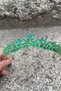 Silvana Green Gold Bridal Henna Crown High Quality Special Occasion Accessory Women Crown Hair Accessory