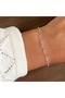 Elegant Chain Bracelet with Heart - 3