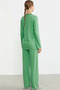 Sementa 76438 Half Button Pocket Detailed Pajama Suit - 6