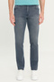 Texas Slim Fit Slim Fit Regular Waist Anthracite Cotton Stretch Denim Jeans - 3
