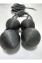 4 Balls Hand-Wound Dark Gray (105) Anthracite Tulle Curtain Backdrop Double-Breasted Ceiling Binding