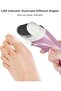 Electric Feet Callus Removers Rechargeable, Portable Electronic Foot File Pedicure Tools, El - 8
