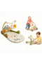 Daisy 3 in 1 Multifunctional Baby Walker - Walker, Activity Play Mat & Piano Mode - Baby Green