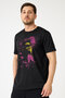 Y2K T-Shirt Face Aesthetic Unisex T-Shirt Black Short Sleeve