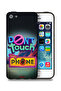 جراب حماية لجهاز Apple iPhone 5/5s/SE مكتوب عليه "لا تلمس هاتفي"