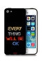 جراب حماية لجهاز Apple iPhone 5/5s/SE - كل شيء سيكون على ما يرام