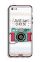 جراب حماية لجهاز Apple iPhone 5/5s/SE مطبوع عليه Just Say Cheese - 2