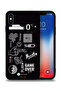 Apple iPhone XS Protective Case Game Over Pew Pew