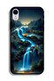 غطاء حماية لجهاز Apple iPhone XR بتصميم شلال فني - 2