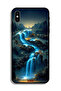 غطاء حماية لجهاز Apple iPhone XS Max بتصميم شلال فني - 2