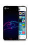 جراب حماية لجهاز Apple iPhone 5/5s/SE بتصميم يد تلامس القلب