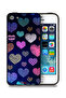 غطاء حماية لجهاز Apple iPhone 5/5s/SE بنقشة قلوب داجا