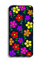 غطاء حماية لجهاز Apple iPhone 5/5s/SE بنقشة زهور ملونة - 2