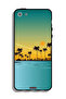 غطاء حماية لجهاز Apple iPhone 5/5s/SE بمناظر طبيعية فنية تجريدية - 2