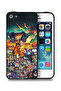 جراب حماية لجهاز Apple iPhone 5/5s/SE برسومات فنية للاعب