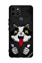غطاء حماية لهاتف Infinix Smart 6 Marshmallow Cat