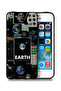 غطاء حماية لجهاز Apple iPhone 5/5s/SE بتصميم Earth