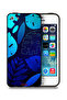 غطاء حماية لهاتف Apple iPhone 5/5s/SE بنقشة أوراق الشجر
