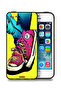 جراب حماية من القماش بتصميم حذاء فني لهاتف Apple iPhone 5/5s/SE