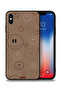 جراب حماية لجهاز Apple iPhone XS Max بنقشة وجوه مبتسمة