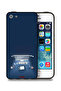 غطاء حماية لجهاز Apple iPhone 5/5s/SE بتصميم فني على شكل مكتب كمبيوتر