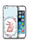 جراب حماية لجهاز Apple iPhone 5/5s/SE على شكل أرنب