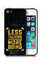 جراب حماية لجهاز Apple iPhone 5/5s/SE - أقل كلامًا وأكثر فعلًا