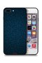 جراب حماية لهاتف Apple iPhone 8 Plus بنقشة أوراق الشجر الفنية الرقمية