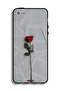 غطاء حماية لجهاز Apple iPhone 5/5s/SE وردي على ورق - 2
