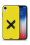 جراب حماية لجهاز Apple iPhone XR بنمط X