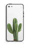 غطاء حماية لجهاز Apple iPhone 5/5s/SE بنقشة نبات الصبار - 2