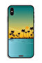 غطاء حماية لجهاز Apple iPhone XS Max بمناظر طبيعية فنية تجريدية - 2