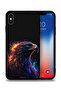 غطاء حماية لجهاز Apple iPhone XS Max بتصميم فن النسر