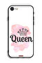 غطاء حماية لجهاز Apple iPhone 8 بتصميم Queen Art - 2