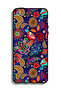 غطاء حماية لجهاز Apple iPhone 5/5s/SE بنقشة طيور وزهور - 2