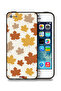غطاء حماية لهاتف Apple iPhone 5/5s/SE بنقشة أوراق الخريف